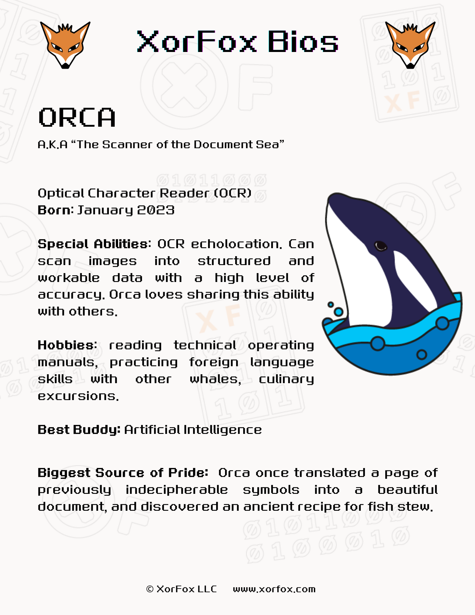 orca bio