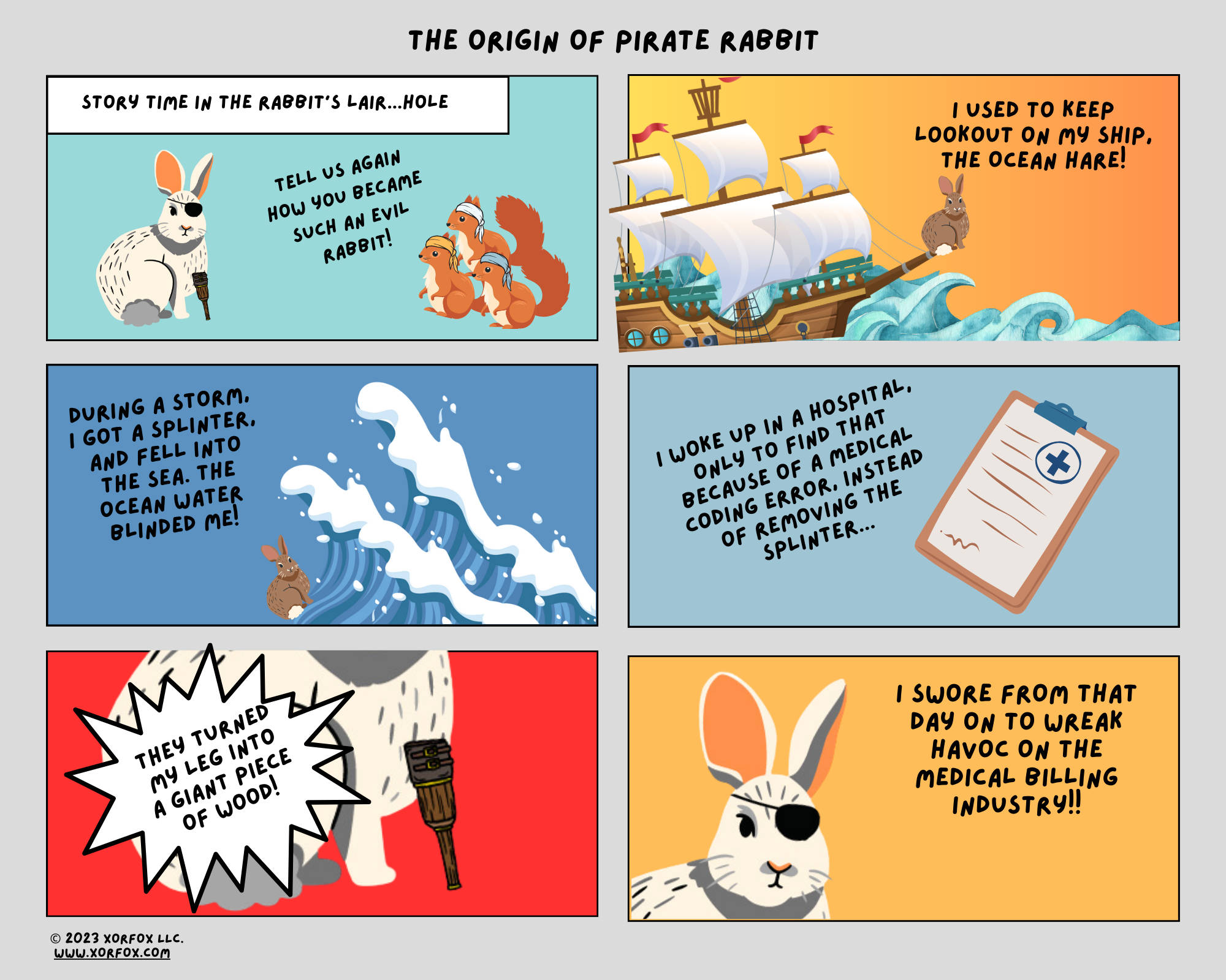 pirate rabbit origin story